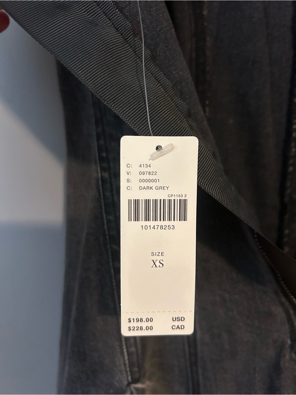 Anthropologie Pilcro Charcoal Sleeveless Denim Midi Jumpsuit - Picture 11 of 11